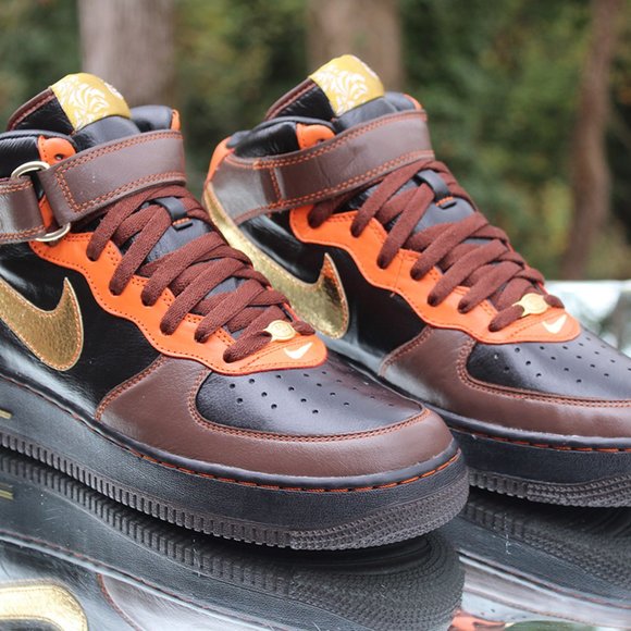 Nike Air Force 1 Mid ID 2006 Premium Leather - Picture 15 of 16